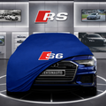 AUDİ A6 C8 Custom Fit Indoor Car Cover Soft Stretch Black Gray Blue Red Dust Protection Garage Cover Laser Cut + Bag