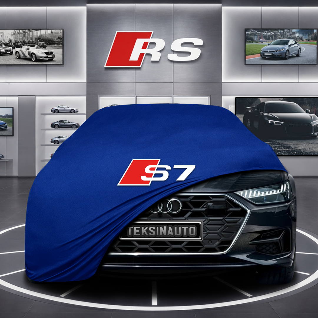 AUDİ A7 C8 Custom Fit Indoor Car Cover Soft Stretch Black Gray Blue Red Dust Protection Garage Cover Laser Cut + Bag