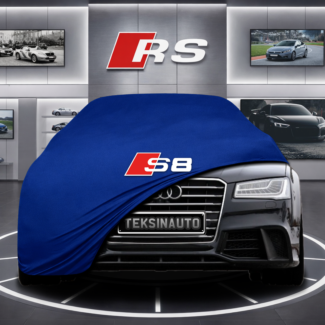 AUDİ A8 D4 Custom Fit Indoor Car Cover Soft Stretch Black Gray Blue Red Dust Protection Garage Cover Laser Cut + Bag
