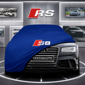 AUDİ A8 D4 Custom Fit Indoor Car Cover Soft Stretch Black Gray Blue Red Dust Protection Garage Cover Laser Cut + Bag