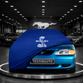 MUSTANG 4 1994-2004 Custom Fit Indoor Car Cover Soft Stretch Black Gray Blue Red Dust Protection Garage Cover Laser Cut + Bag