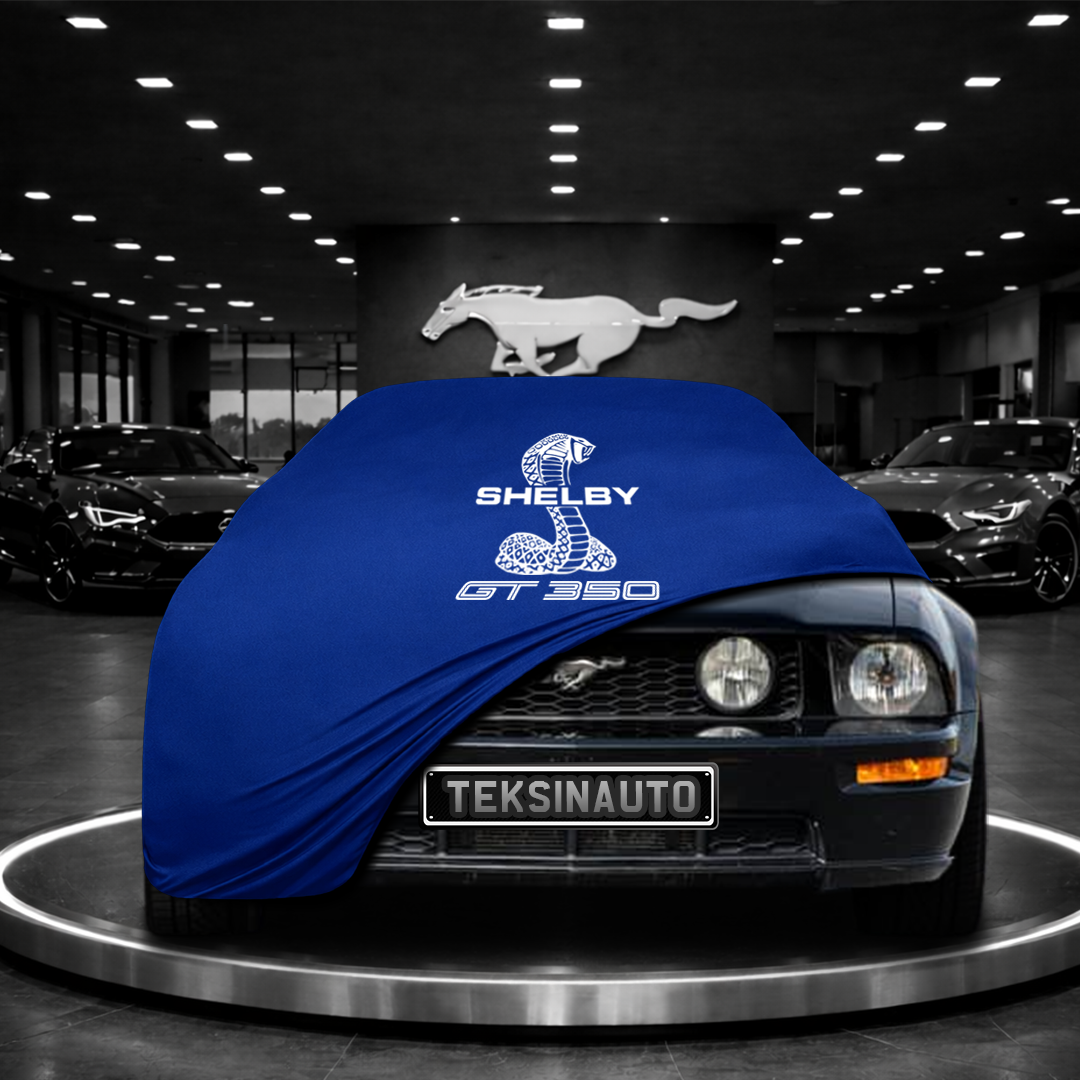 MUSTANG 5 2005-2014 Custom Fit Indoor Car Cover Soft Stretch Black Gray Blue Red Dust Protection Garage Cover Laser Cut + Bag