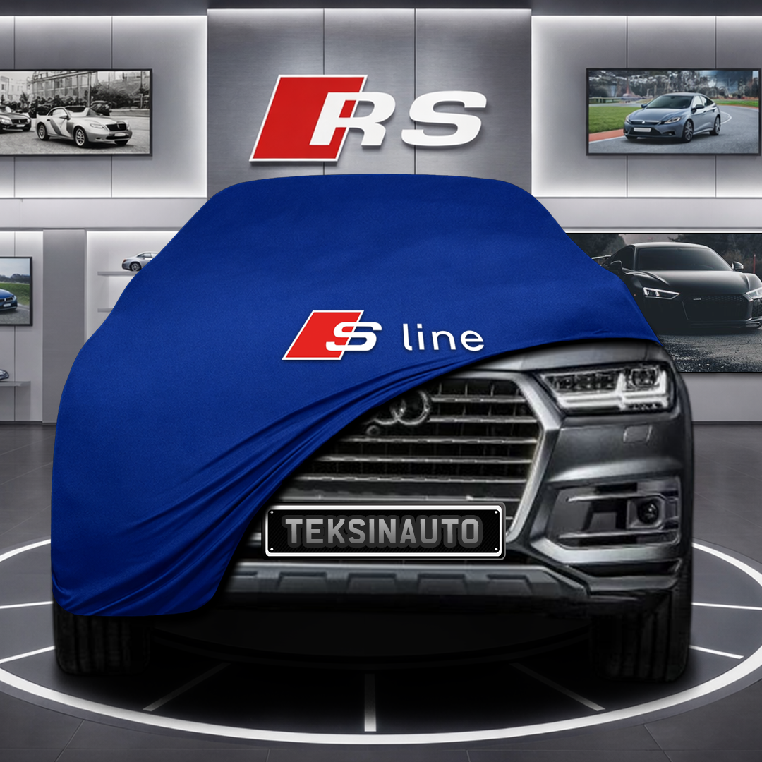 AUDİ Q7 4M 2015-2019 Custom Fit Indoor Car Cover Soft Stretch Black Gray Blue Red Dust Protection Garage Cover Laser Cut + Bag