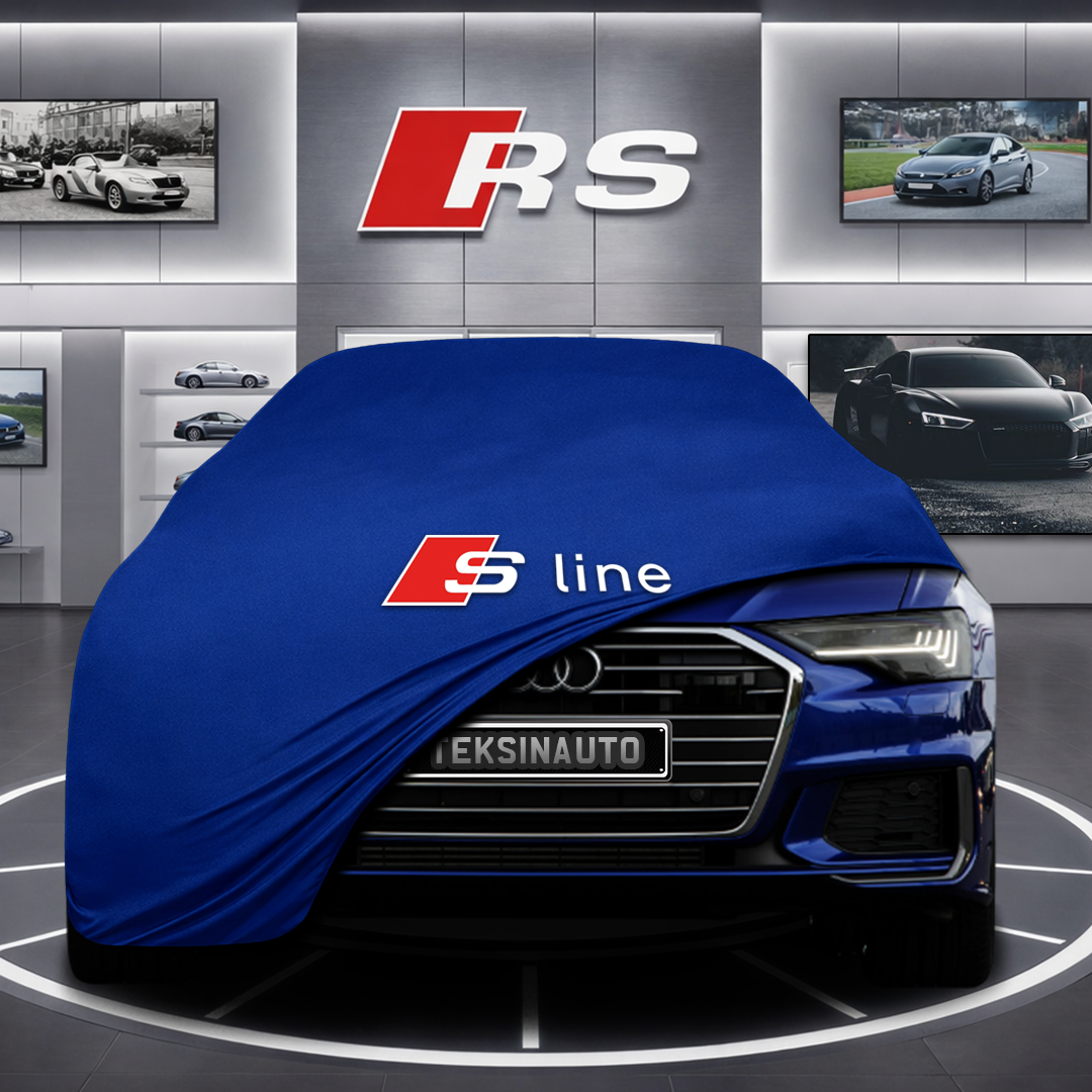 AUDİ A6 C8 Custom Fit Indoor Car Cover Soft Stretch Black Gray Blue Red Dust Protection Garage Cover Laser Cut + Bag