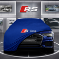 AUDİ A6 C8 Custom Fit Indoor Car Cover Soft Stretch Black Gray Blue Red Dust Protection Garage Cover Laser Cut + Bag
