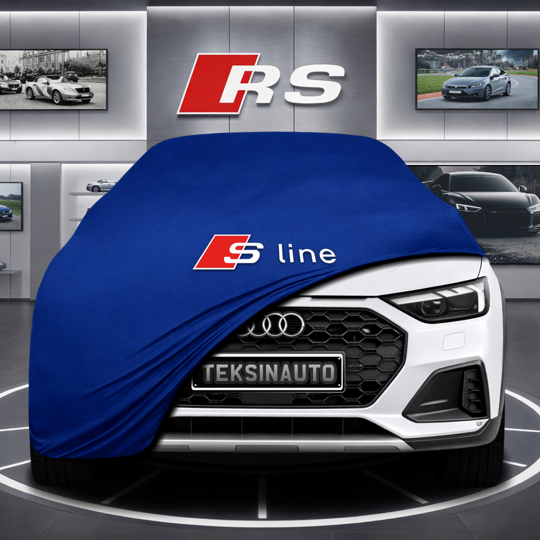 AUDİ A1 ALLSTREET 2022- Custom Fit Indoor Car Cover Soft Stretch Black Gray Blue Red Dust Protection Garage Cover Laser Cut + Bag