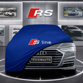 AUDİ A8 D5 Custom Fit Indoor Car Cover Soft Stretch Black Gray Blue Red Dust Protection Garage Cover Laser Cut + Bag