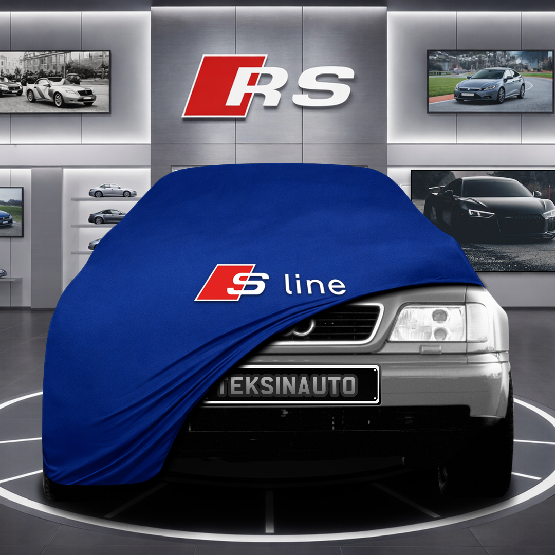 AUDİ A6 C4 Custom Fit Indoor Car Cover Soft Stretch Black Gray Blue Red Dust Protection Garage Cover Laser Cut + Bag