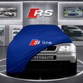 AUDİ A6 C4 Custom Fit Indoor Car Cover Soft Stretch Black Gray Blue Red Dust Protection Garage Cover Laser Cut + Bag