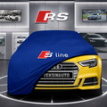 AUDİ A3 8V Custom Fit Indoor Car Cover Soft Stretch Black Gray Blue Red Dust Protection Garage Cover Laser Cut + Bag