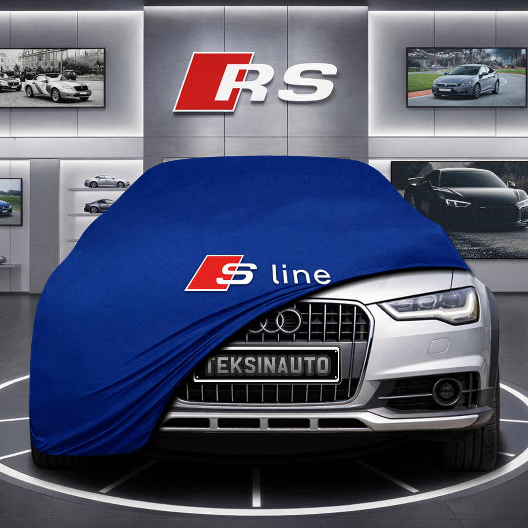 AUDİ A6 C7 Custom Fit Indoor Car Cover Soft Stretch Black Gray Blue Red Dust Protection Garage Cover Laser Cut + Bag