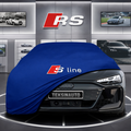 AUDİ E-TRON GT 2025- Custom Fit Indoor Car Cover Soft Stretch Black Gray Blue Red Dust Protection Garage Cover Laser Cut + Bag
