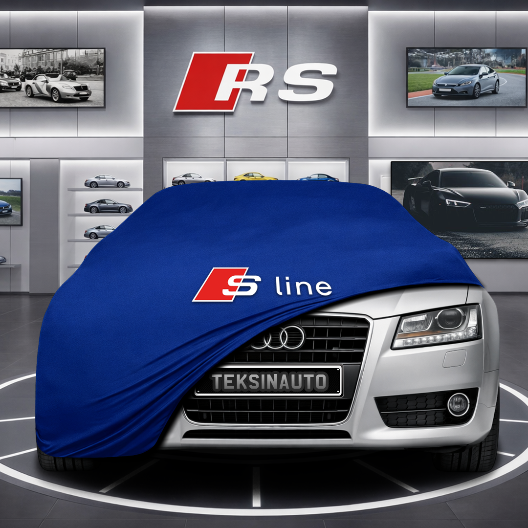 AUDİ A5 8TA SPORTBACK 2009-2011 Custom Fit Indoor Car Cover Soft Stretch Black Gray Blue Red Dust Protection Garage Cover Laser Cut + Bag