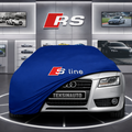 AUDİ A5 8TA SPORTBACK 2009-2011 Custom Fit Indoor Car Cover Soft Stretch Black Gray Blue Red Dust Protection Garage Cover Laser Cut + Bag