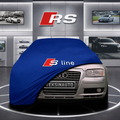AUDİ A8 D3 Custom Fit Indoor Car Cover Soft Stretch Black Gray Blue Red Dust Protection Garage Cover Laser Cut + Bag