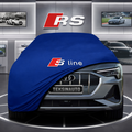 AUDİ E-TRON GE SPORTBACK 2018-2022 Custom Fit Indoor Car Cover Soft Stretch Black Gray Blue Red Dust Protection Garage Cover Laser Cut + Bag