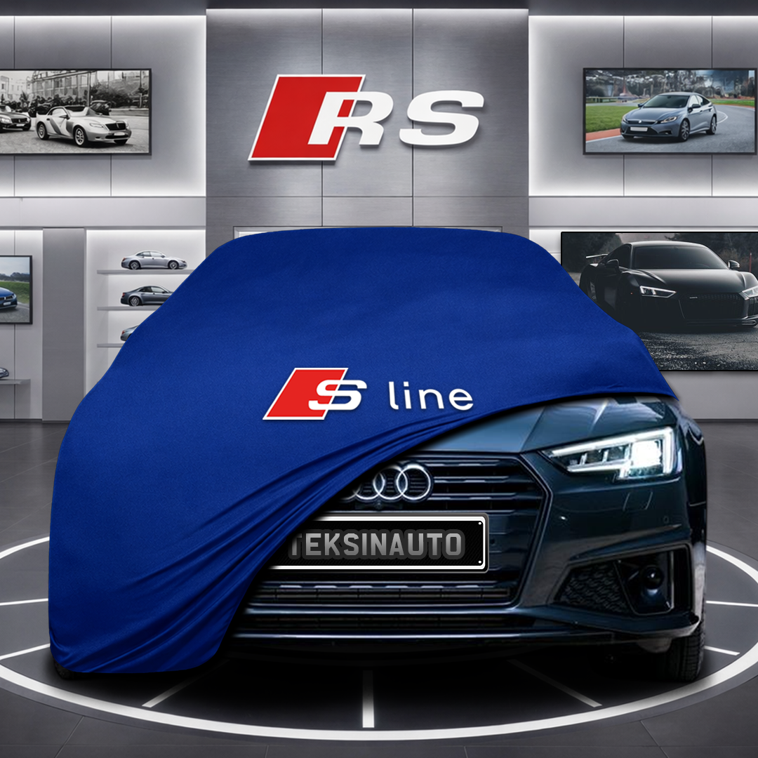 AUDİ A4 ALLROAD B9 8W Custom Fit Indoor Car Cover Soft Stretch Black Gray Blue Red Dust Protection Garage Cover Laser Cut + Bag