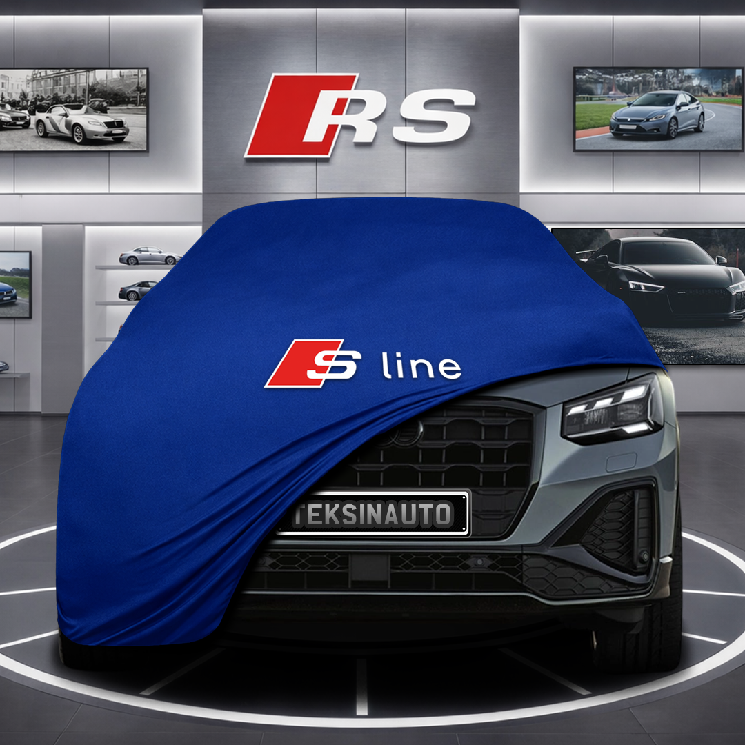 AUDİ Q2 Custom Fit Indoor Car Cover Soft Stretch Black Gray Blue Red Dust Protection Garage Cover Laser Cut + Bag