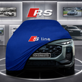 AUDİ Q3 FJ Custom Fit Indoor Car Cover Soft Stretch Black Gray Blue Red Dust Protection Garage Cover Laser Cut + Bag