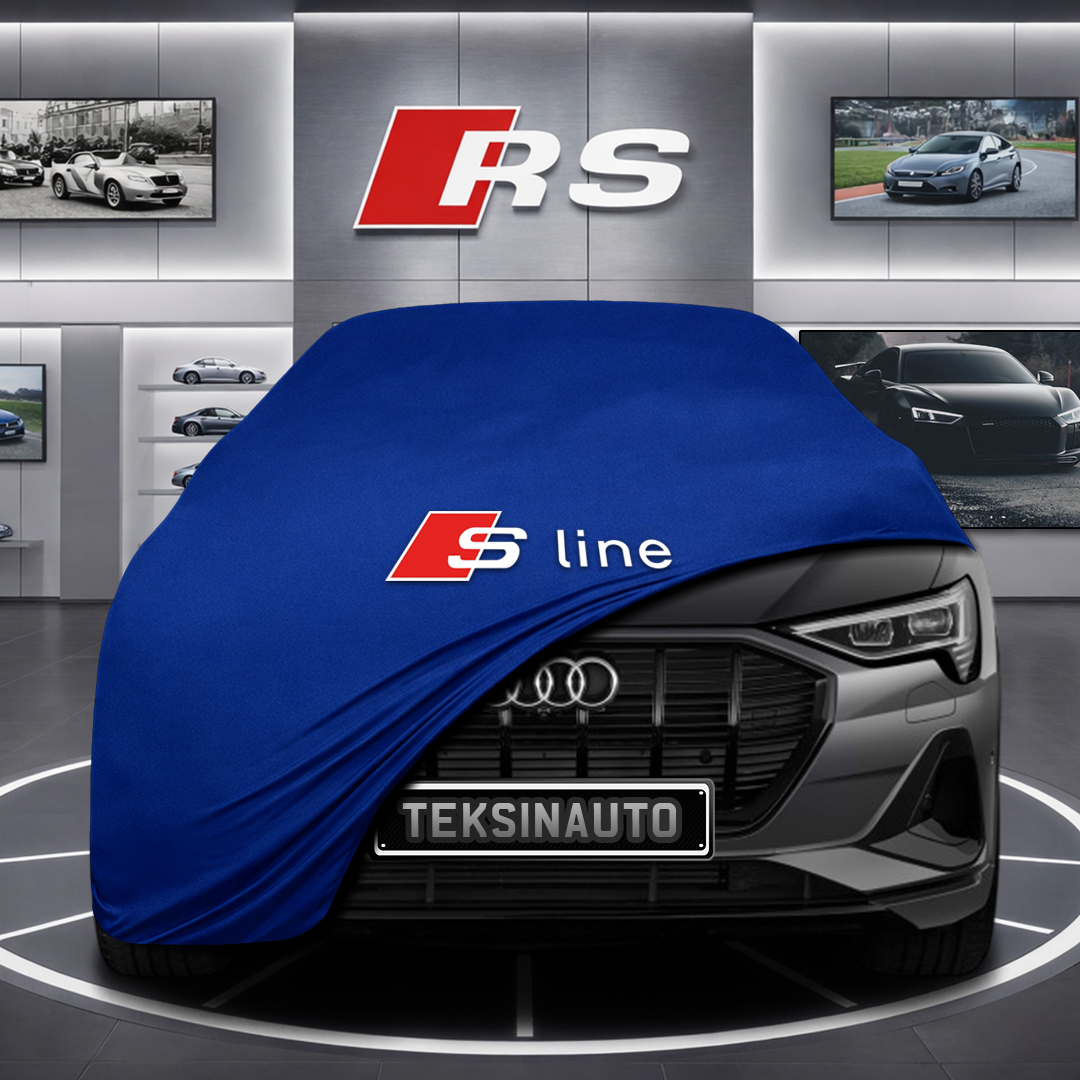 AUDİ Q5 E-TRON 2022- Custom Fit Indoor Car Cover Soft Stretch Black Gray Blue Red Dust Protection Garage Cover Laser Cut + Bag