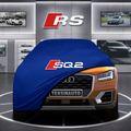 AUDİ Q2 2016-2020 Custom Fit Indoor Car Cover Soft Stretch Black Gray Blue Red Dust Protection Garage Cover Laser Cut + Bag