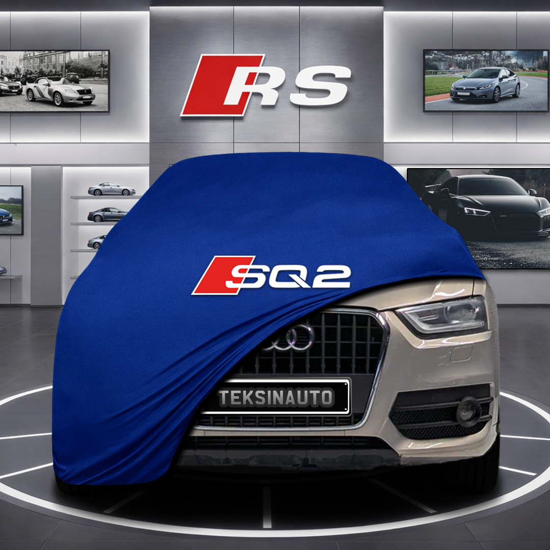 AUDİ Q3 8U Custom Fit Indoor Car Cover Soft Stretch Black Gray Blue Red Dust Protection Garage Cover Laser Cut + Bag