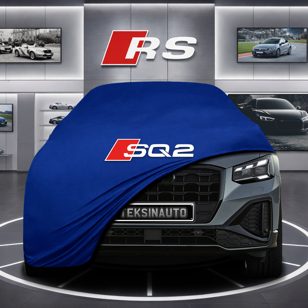 AUDİ Q2 Custom Fit Indoor Car Cover Soft Stretch Black Gray Blue Red Dust Protection Garage Cover Laser Cut + Bag