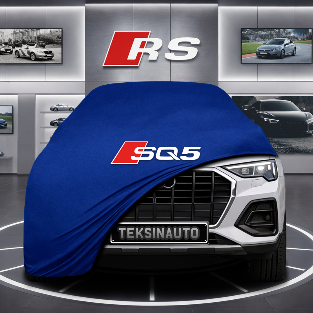 AUDİ Q5 FY Custom Fit Indoor Car Cover Soft Stretch Black Gray Blue Red Dust Protection Garage Cover Laser Cut + Bag