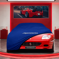 Ferrari 575 SuperAmerica Custom Fit Indoor Car Cover Soft Stretch Black Gray Blue Red Dust Protection Garage Cover Laser Cut + Bag