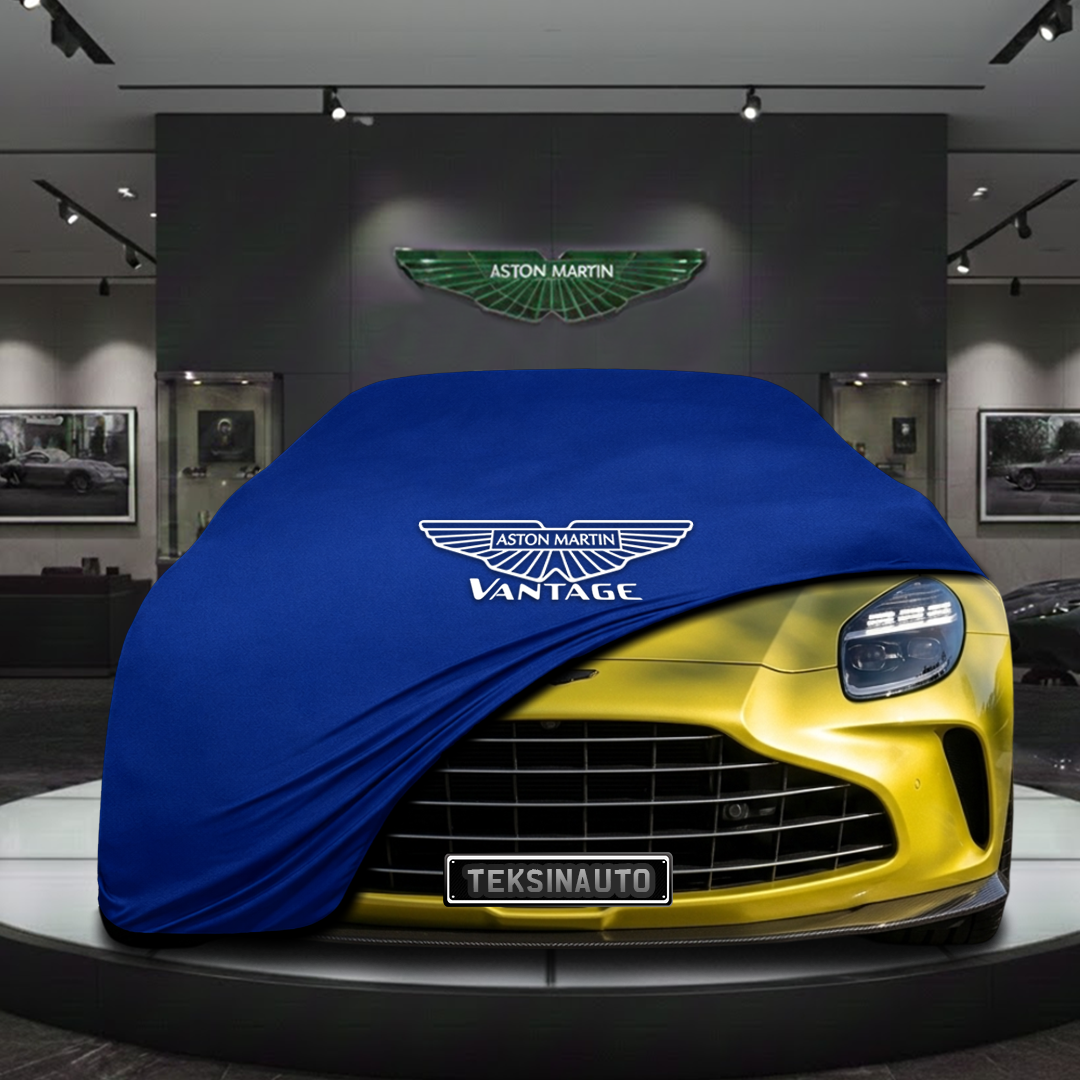 ASTON MARTİN V8 VANTAGE 2024- Custom Fit Indoor Car Cover Soft Stretch Black Gray Blue Red Dust Protection Garage Cover Laser Cut + Bag