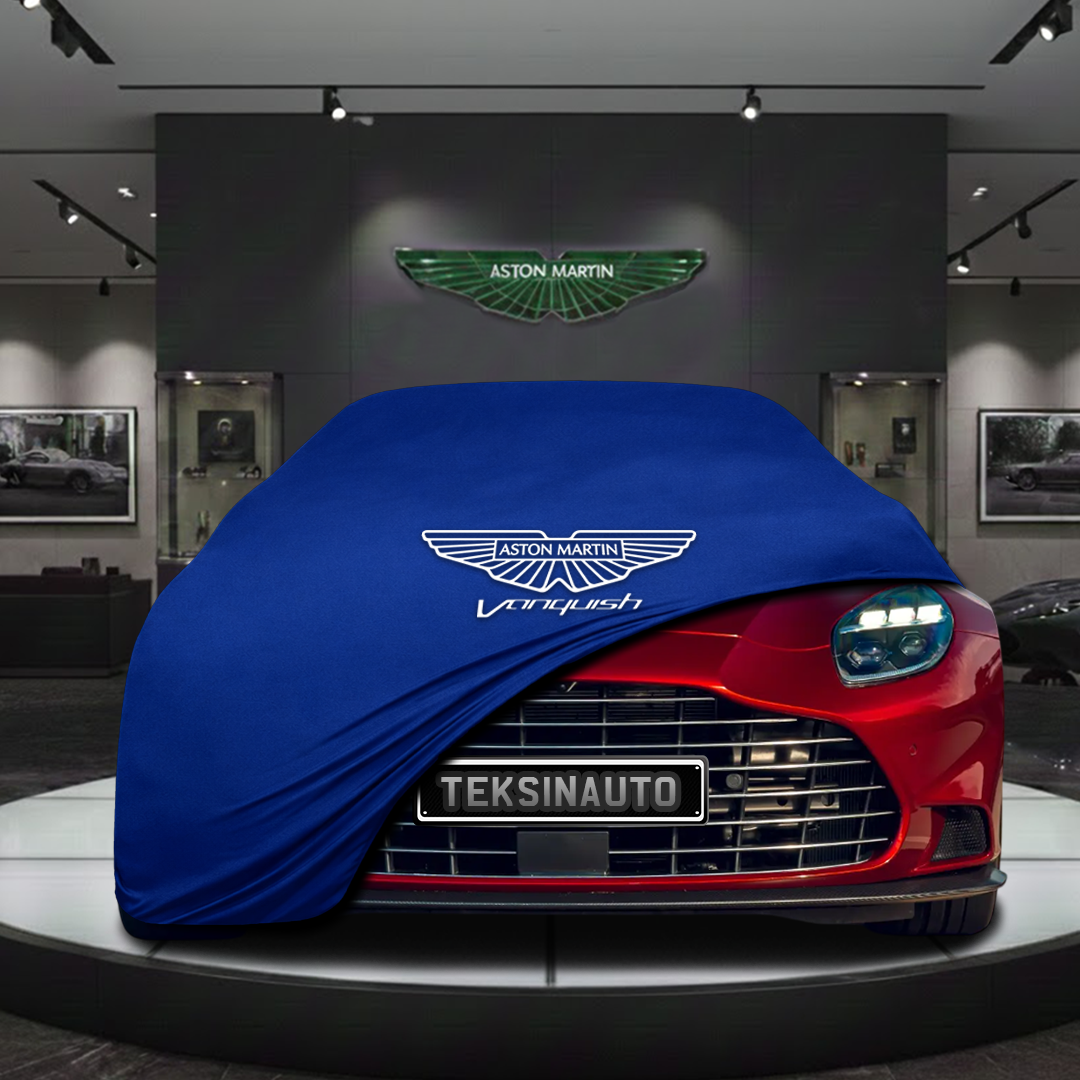 ASTON MARTİN VANQUİSH 3 2024- Custom Fit Indoor Car Cover Soft Stretch Black Gray Blue Red Dust Protection Garage Cover Laser Cut + Bag