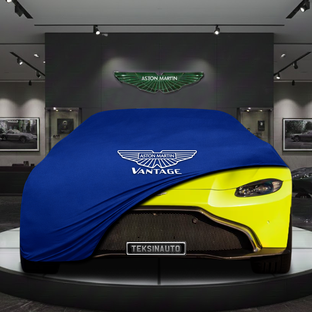 ASTON MARTİN V8 VANTAGE 2017-2024 Custom Fit Indoor Car Cover Soft Stretch Black Gray Blue Red Dust Protection Garage Cover Laser Cut + Bag