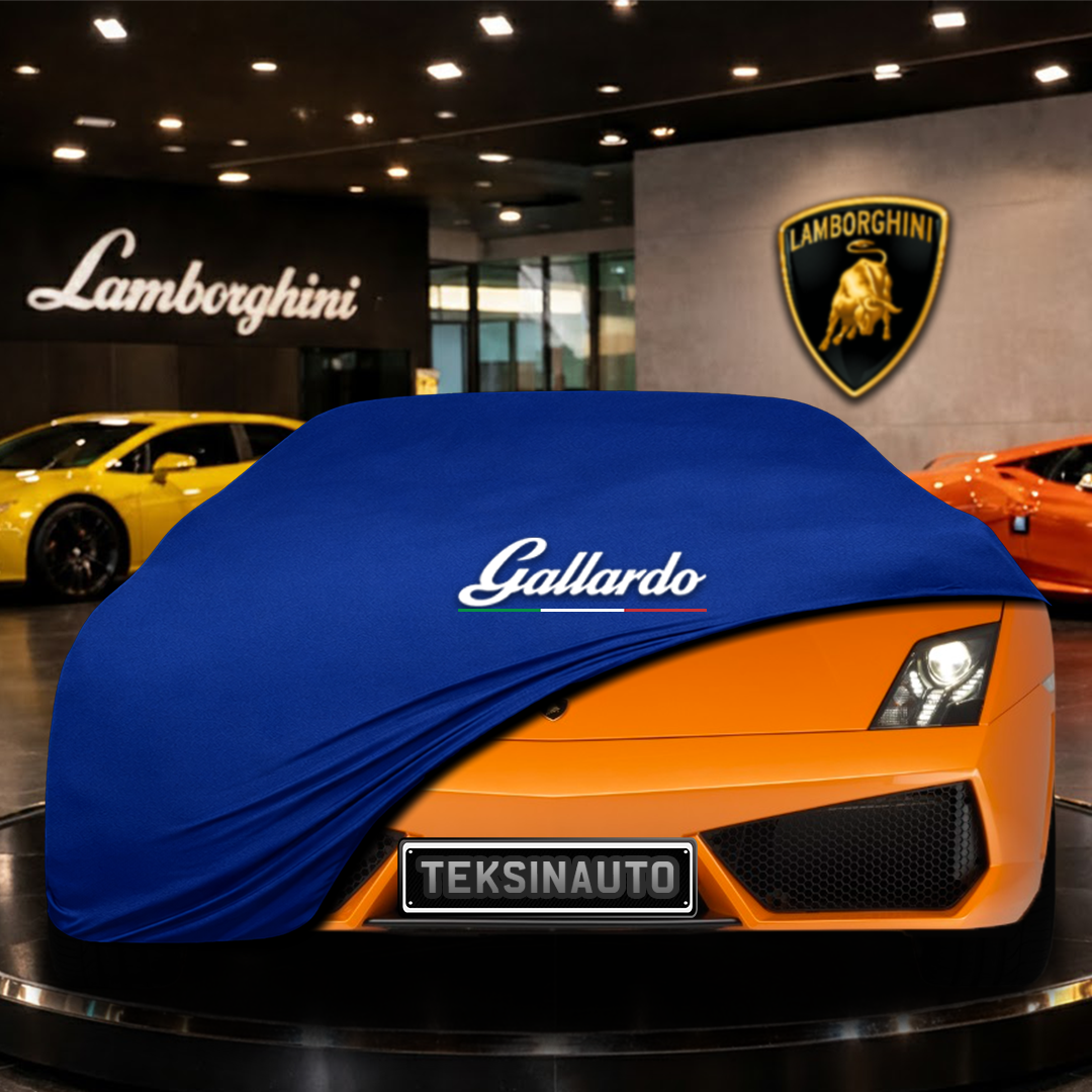 Lamborghini Gallordo Coupe (2003-2008) Indoor Car Cover Custom Fit, Black, Gray, Blue, Red Color