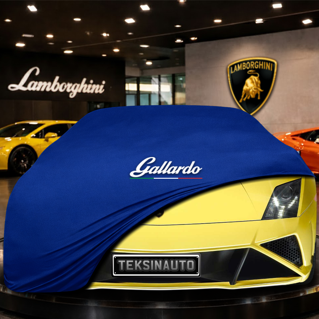 Lamborghini Gallardo LP 560-4 (2008-2013) Custom Fit Indoor Car Cover Soft Stretch Black Gray Blue Red Dust Protection Garage Cover Laser Cut + Bag