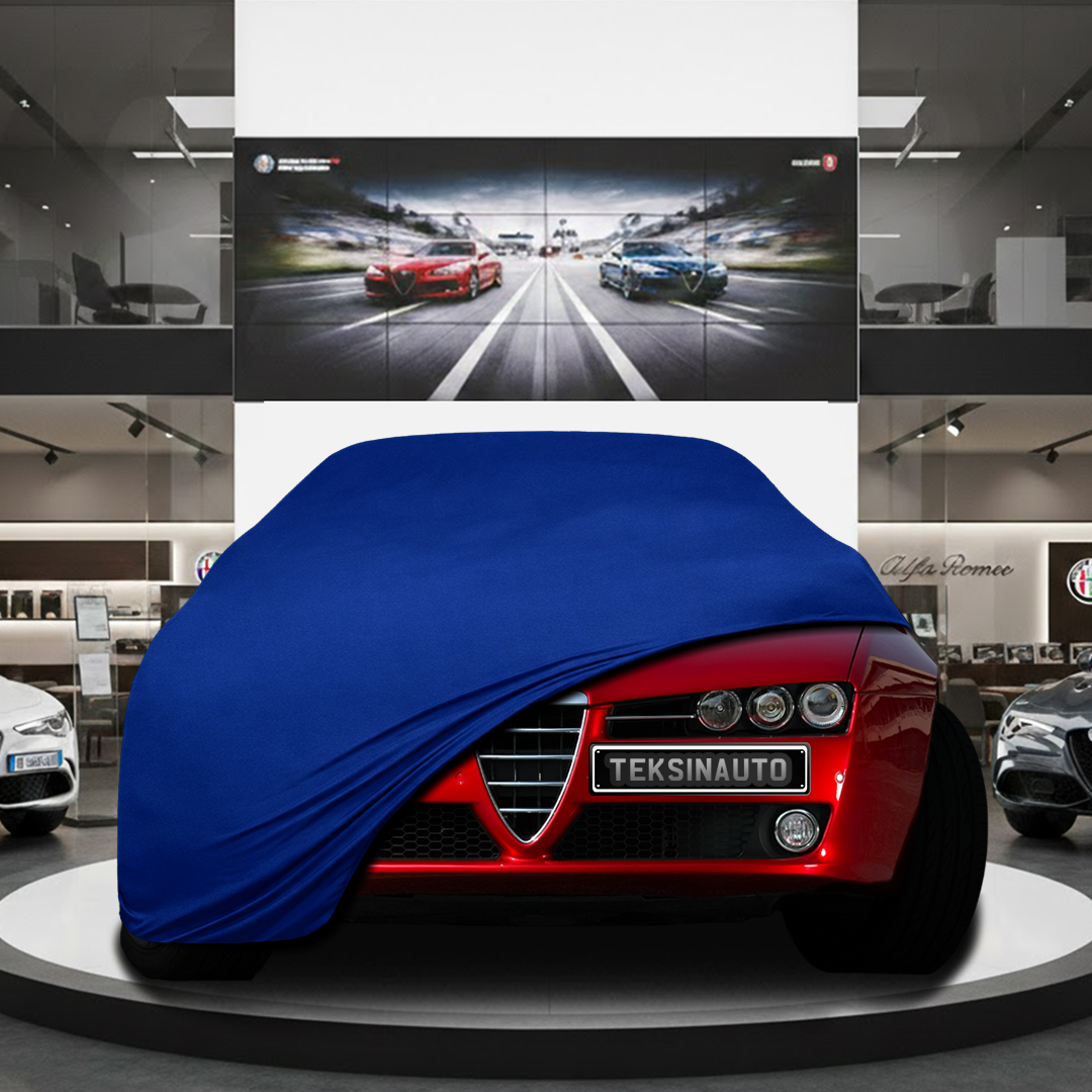 Alfa Romeo Brera Coupe (2005-2010) Custom Fit Indoor Car Cover Soft Stretch Black Gray Blue Red Dust Protection Garage Cover Laser Cut + Bag