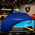 Lamborghini Huracan STO (2020-) Custom Fit Indoor Car Cover Soft Stretch Black Gray Blue Red Dust Protection Garage Cover Laser Cut + Bag