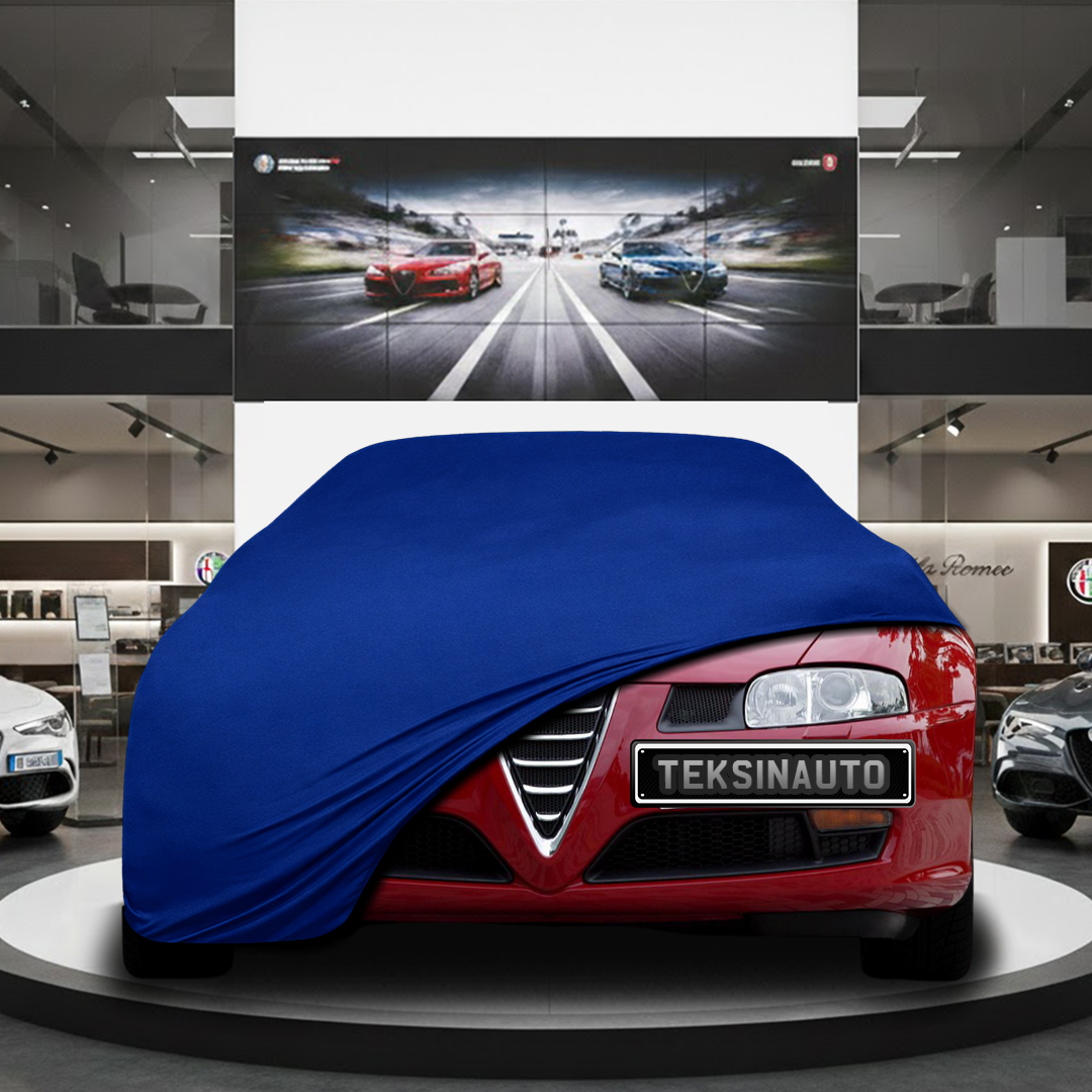 Alfa Romeo GT Coupe (2003-2010) Custom Fit Indoor Car Cover Soft Stretch Black Gray Blue Red Dust Protection Garage Cover Laser Cut + Bag