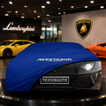 Lamborghini Aventador LP700-4 (2011-2017) Indoor Car Cover Custom Fit, Black, Gray, Blue, Red Color