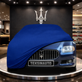 MASERATİ QUATTROPORTE (2003-2012) Custom Fit Indoor Car Cover Soft Stretch Black Gray Blue Red Dust Protection Garage Cover Laser Cut + Bag