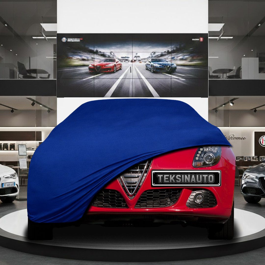 Alfa Romeo Giulietta Hatchback (2010-2020) Custom Fit Indoor Car Cover Soft Stretch Black Gray Blue Red Dust Protection Garage Cover Laser Cut + Bag