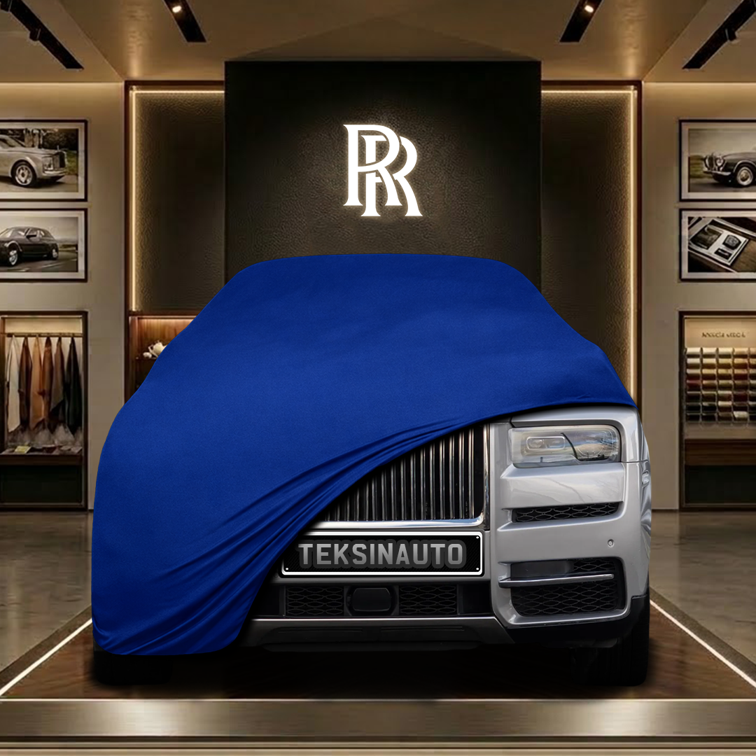 Rolls Royce Cullinan (2018-) Custom Fit Indoor Car Cover Soft Stretch Black Gray Blue Red Dust Protection Garage Cover Laser Cut + Bag