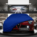 Alfa Romeo 8C Competizione Coupe Custom Fit Indoor Car Cover Soft Stretch Black Gray Blue Red Dust Protection Garage Cover Laser Cut + Bag