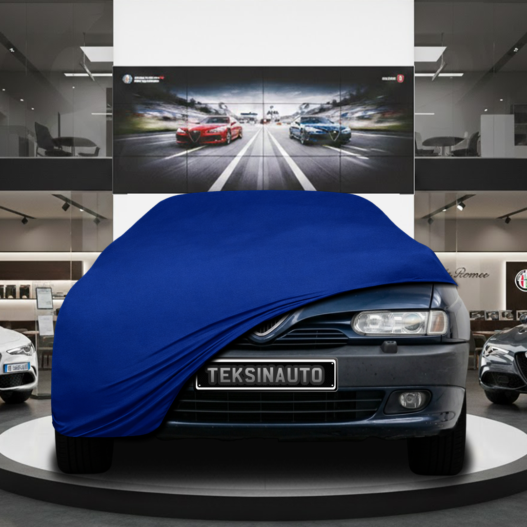 Alfa Romeo 146 Hatchback Custom Fit Indoor Car Cover Soft Stretch Black Gray Blue Red Dust Protection Garage Cover Laser Cut + Bag