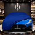 MASERATİ GT2 STRADALE (2024-) Custom Fit Indoor Car Cover Soft Stretch Black Gray Blue Red Dust Protection Garage Cover Laser Cut + Bag