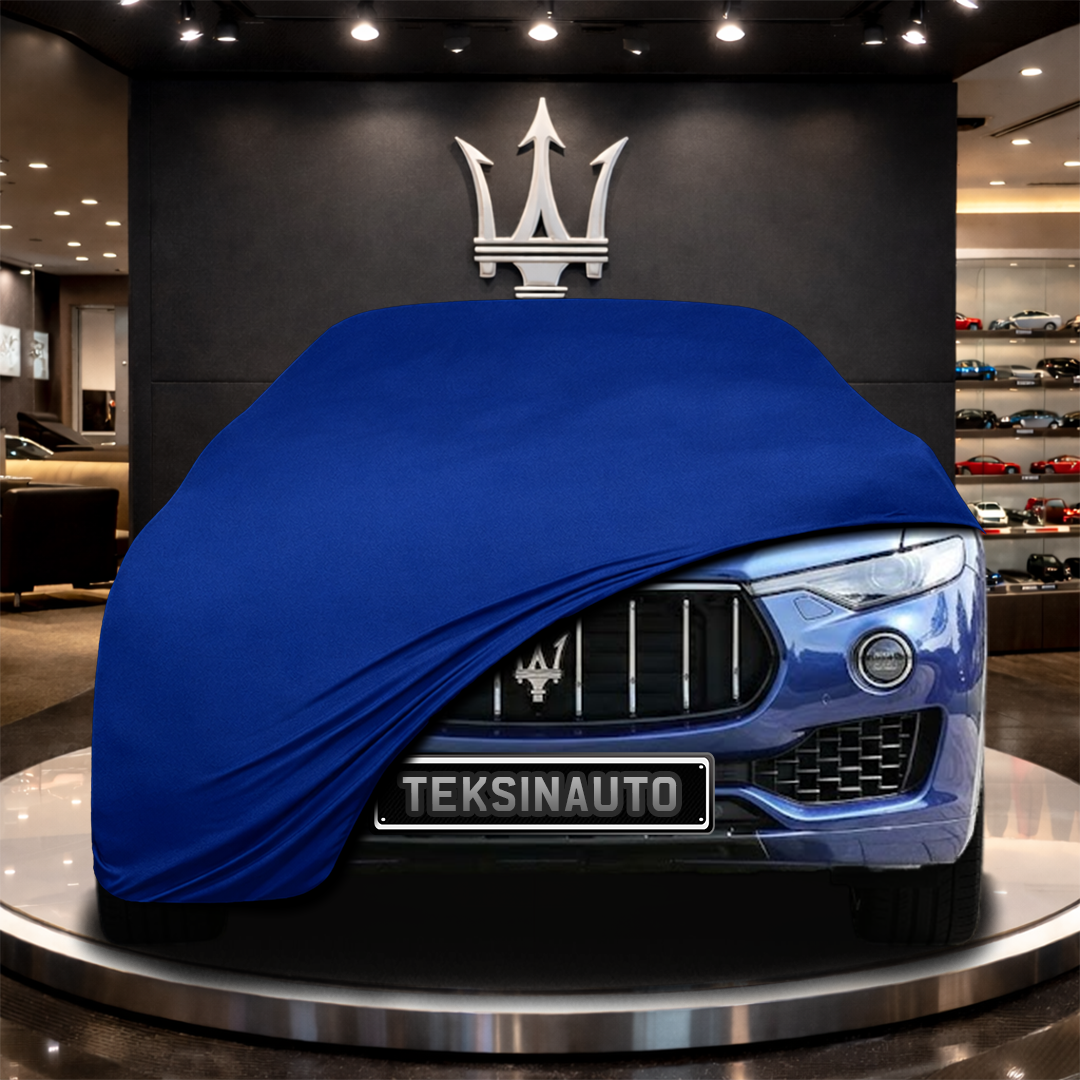 MASERATİ LEVANTE M161 (2016-) Custom Fit Indoor Car Cover Soft Stretch Black Gray Blue Red Dust Protection Garage Cover Laser Cut + Bag