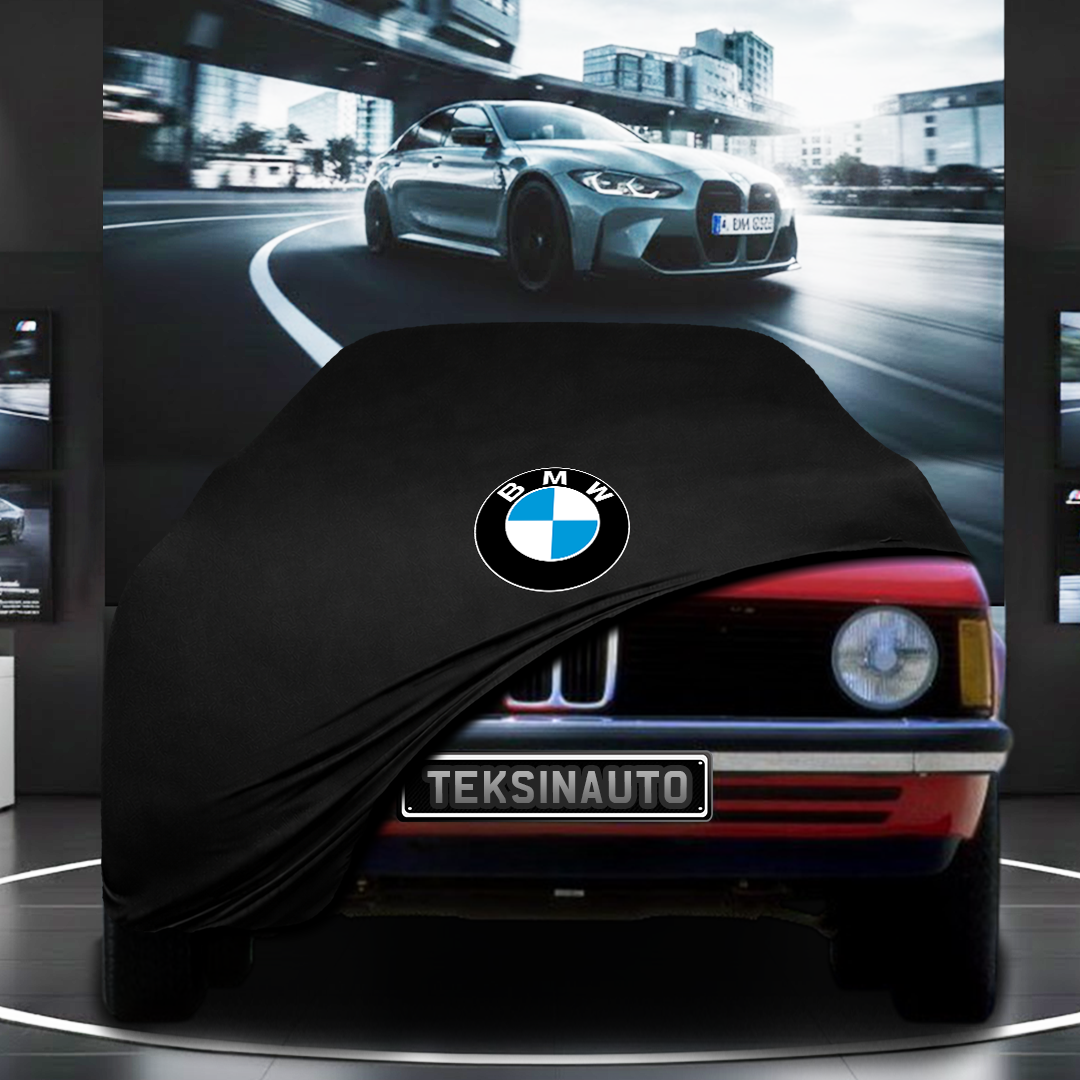 BMW 3 E21 (1975-1981) Custom Fit Indoor Car Cover Soft Stretch Black Gray Blue Red Dust Protection Garage Cover Laser Cut + Bag