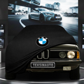 BMW 7 E23 (1977-1986) Custom Fit Indoor Car Cover Soft Stretch Black Gray Blue Red Dust Protection Garage Cover Laser Cut + Bag