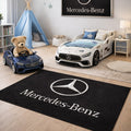 MERCEDES-BENZ Premium Luxury Rug (60x87) INCH (150x220) cm Home, Garage & Display Carpet Auto Area Carpet, Car Garage Decor,Car Floor Mat