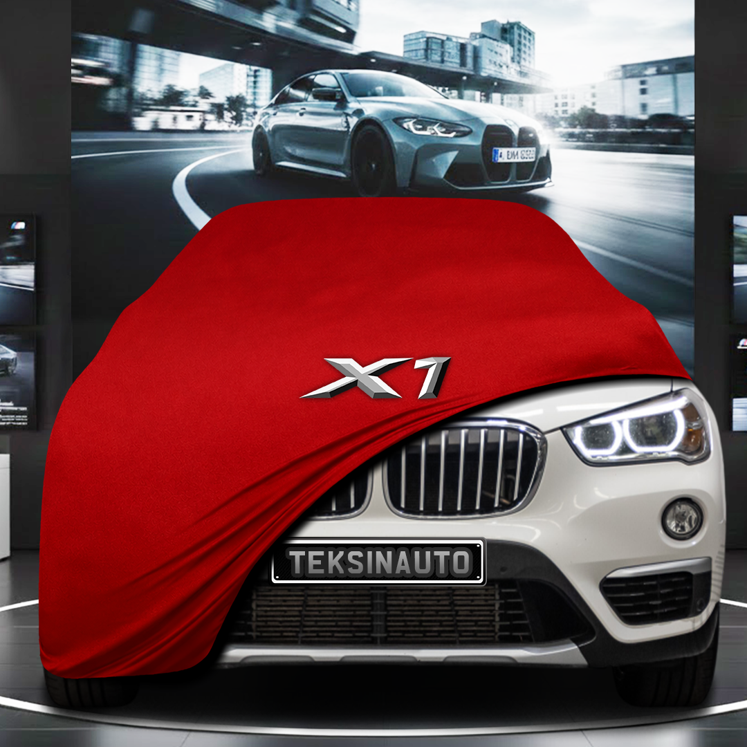 BMW X1 F48 (2015-2022) Custom Fit Indoor Car Cover Soft Stretch Black Gray Blue Red Dust Protection Garage Cover Laser Cut + Bag