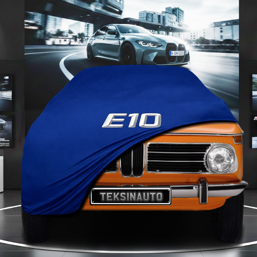 BMW E10 Custom Fit Indoor Car Cover Soft Stretch Black Gray Blue Red Dust Protection Garage Cover Laser Cut + Bag